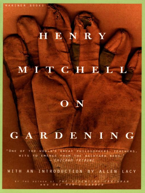 Title details for Henry Mitchell On Gardening by Henry Mitchell - Wait list